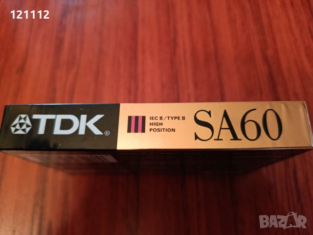Аудио касета TDK SA 60, снимка 3 - Аудио касети - 52771900