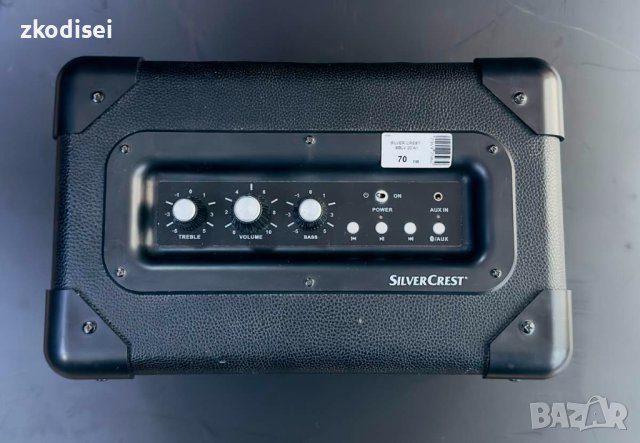 Bluetooth Колона Silver Crest - SBLV20A1, снимка 2 - Bluetooth тонколони - 44401632