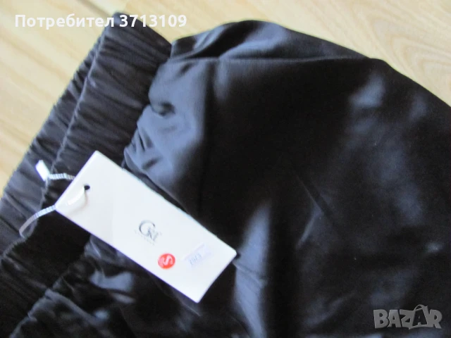 Нов с етикет черен дамски панталон , размер S, снимка 6 - Панталони - 51128104