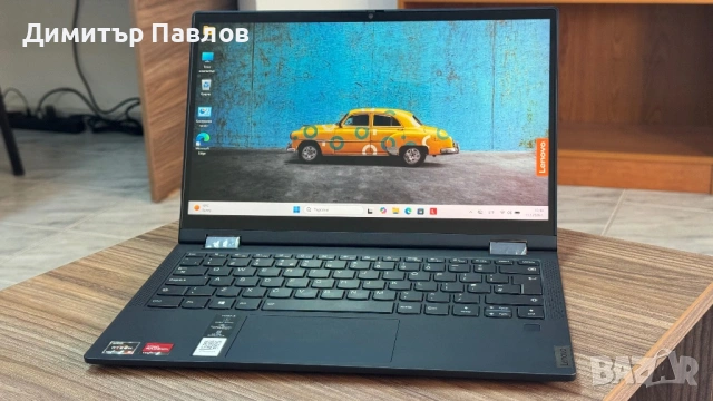 Lenovo Yoga 6 / Ryzen 5 5500u / 8GB / 512GB / FHD IPS Touch, снимка 2 - Лаптопи за дома - 53825529