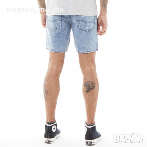 МЪЖКИ КЪСИ ДЪНКИ – JACK AND JONES Rick Original AKM 723 Shorts; размери: L и XL, снимка 3 - Къси панталони - 36105518