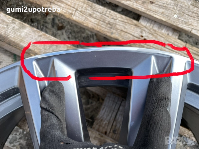 20 джанта 5х112 VW Tiguan II Cape Town 5NA601025H 5NN601025J Единичка, снимка 4 - Гуми и джанти - 52043328