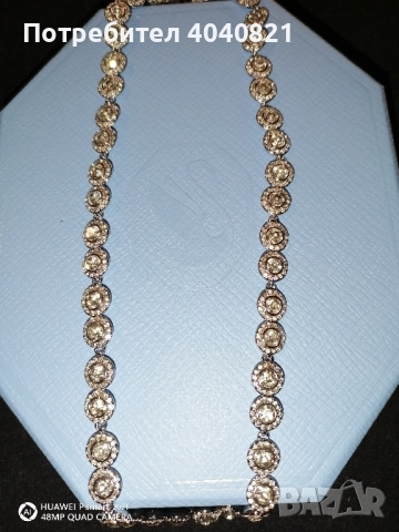 Swarovski - Колие ANGELIC, снимка 2 - Колиета, медальони, синджири - 52586445