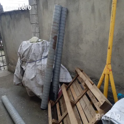 Тръби за аспирация (въздуховоди) от поцинкована ламарина ф130, снимка 2 - Други машини и части - 49775893