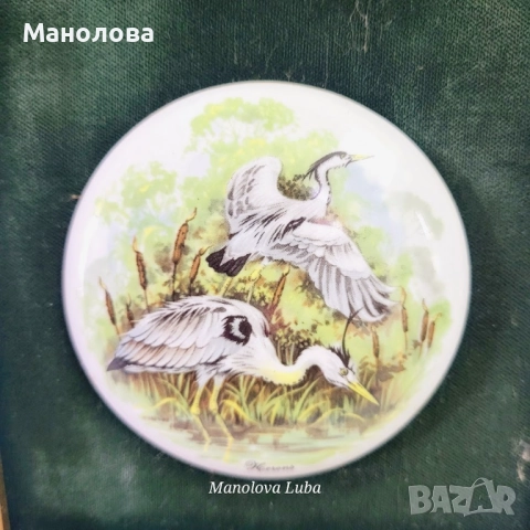 Стенен декор/картина/ Staffordshire Fine Ceramic., снимка 4 - Други ценни предмети - 52384838