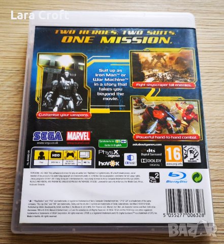 PS3 Iron Man: The Video Game Playstation 3 Плейстейшън, снимка 3 - Игри за PlayStation - 38818422