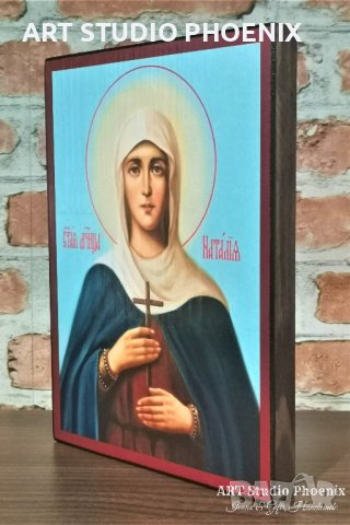 Икона на Света Наталия ikona sveta natalia, снимка 3 - Икони - 38659290