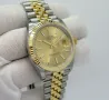 Rolex Datejust 36mm Two Tone Yellow Gold Champagne Dial Automatic Дамски Различни Варианти, снимка 10