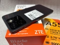 Като нов! Смартфон ZTE Blade A55 128GB/4+8GB 6.75 инча-черен, снимка 11
