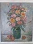 Маслен натюрморт "Рози" - худ.Ненчо Русев, снимка 2