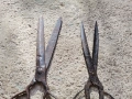Стари ковани ножици, снимка 3