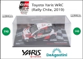 Метална количка Toyota Yaris WRC - Мащаб 1:43, снимка 1
