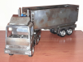 Метален модел на камион