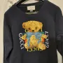 блуза Gucci Felted Jersey Sweatshirt With Teddy Bear размер М-Л, снимка 6