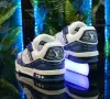 Louis Vuitton Унисекс👟Мъжки Маратонки👟Дамски Спортни Обувки👟Сникърси Цвят- Бяло и Синьо Код S466, снимка 2