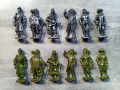 Метални фигурки - войници Мускетари от Киндер яйца, снимка 1 - Колекции - 36158239