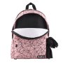 Раница My Way, С бандана, Подсилен гръб, Розово/ черно, снимка 2