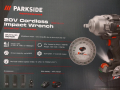Мощен Акумулаторен Гайковерт PARKSIDE, снимка 3