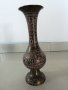 Индийска месингова ваза 20 см. , снимка 3