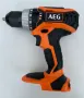 Нов комплетк от ъглошлайф AEG BEWS 18-125X и винтоверт AEG BSB18C2, снимка 7