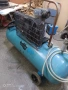 Италиански трифазен професионален компресор двуглав 200лт работи перфектно , снимка 3