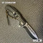 Сгъваем автоматичен нож Paramilitary-карбонов принт+паракорд, снимка 4