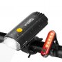 Комплект предни и задни светлини за велосипед Водоустойчив USB акумулатор НОВ, снимка 1 - Аксесоари за велосипеди - 39327477