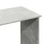 vidaXL Бюро, бетонно сиво, 102x50x75 см, инженерно дърво, снимка 8