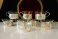 Посребрен сервиз чаши 8 броя. , снимка 2
