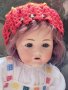 Антична бебешка кукла Хилда, произведена от Nippon преди 1921 г 45 см., снимка 1