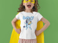 Детска тениска BLUEY Блуи с или без вашето име, снимка 4