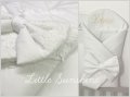 Бебешко одеялце с дантела, портбебе, за изписване, завивка, снимка 1 - Спално бельо и завивки - 40508549