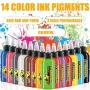 Нов Професионален комплект DLD мастила за татуировки 14 бутилки, 30ml, снимка 8