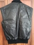 Рокерско елече естествена кожа размер S, снимка 4