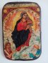 Рисувана икона на Света Богородица , снимка 1 - Икони - 40045651