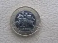 1 евро-Литва, 2015 г, перфектна, 165D, снимка 2