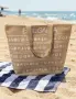 Плажна чанта с морски мотиви, снимка 1