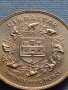 Монета 25 пенса 1977г. Гибралтар 25г. От коронацията на кралица Елизабет втора 40435, снимка 5
