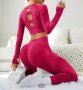 Розов дамски спортен  комплект , снимка 1 - Спортни екипи - 44302448