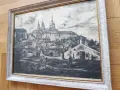 Стара графика, Пражката крепост Храдчани и катедралата Св. Вит., снимка 3