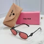 очила с калъф, кутия и ув защита miu miu celine , снимка 3