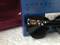 Gucci дамски слънчеви очила с камъни тип котка, снимка 11