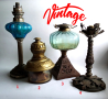 Стари газ лампи и др, снимка 1 - Антикварни и старинни предмети - 44741646