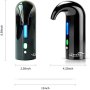 Нова Преносима USB акумулаторна електрическа аераторна декантера дозиране за вино, снимка 7