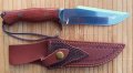 Ловен нож /ръчна изработка - стомана 440С /, снимка 1 - Ножове - 44438017