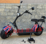 Електрически скутер ’Harley’ 1500W 60V+LED Дисплей+Преден LED фар+Bluetooth+Аларма+Габарити-2025г, снимка 2