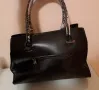 Черна дамска чанта, снимка 4