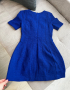 Дамска синя рокля, S размер, снимка 3