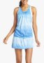 Nike DRI-FIT оригинална дамска къса спортна синя рокля за бягане/тенис р-р M, снимка 1 - Рокли - 42568563