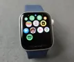 Гаранционен (2г.) смарт часовник Apple Watch SE2 V2, 44mm S/M Storm Blue Sport, снимка 9